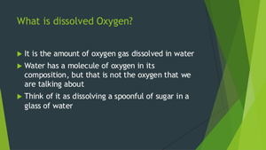 image of oxygen chart
