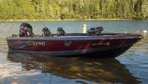 image of Jeff Sundin's Lund 208 Pro V Tiller