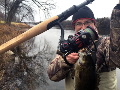 image of Steve Pennaz with high speed revo reel