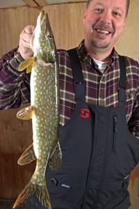 image of chad mertz with nice pike