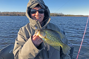 image of Hippie Chick with nice crappie