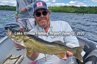 image links to bowen lodge fishing report