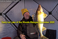 Early Ice Walleye Tips ft. Brad Hawthorne (Red Lake Action) 