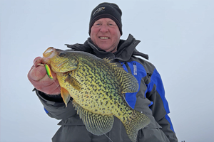 image of jeff sundin links to crappie fishing report