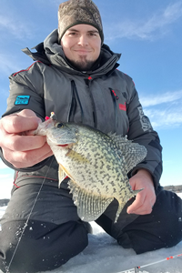 image links to central minnesota ice fishing report