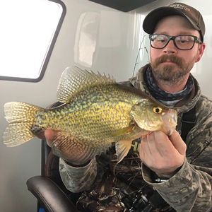 image links to lake kabetogama ice fishing report