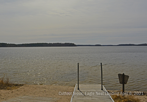 image of Cutfoot Sioux at Eagle Nest Landing links to fishing report