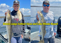 mage links to Bowen Lodge Lake Winnie and Cutfoot Sioux Fishing Report