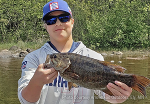 image links to fishing report from the ely mn area