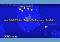 Image links to video about how to catch more panfish on pressured waters
