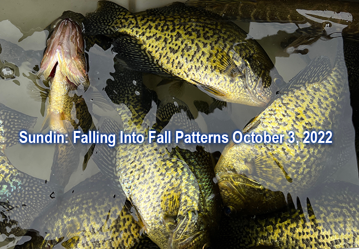 image links to fishing report about fall crappie fishing