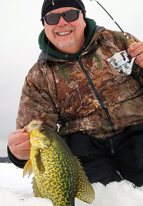 Choosing the best ice-fishing line for panfish – Target Walleye