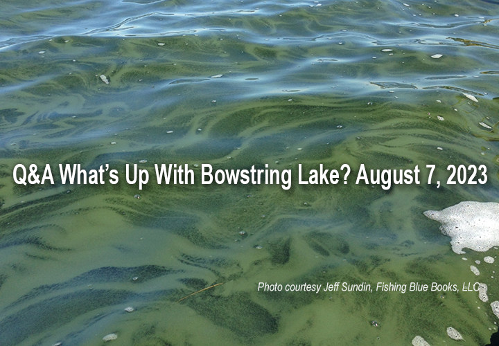 image links to reader fishing Q&A about Bowstring Lake 