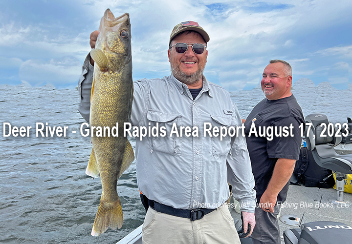 image links to Deer River area fishing report by Jeff Sundin