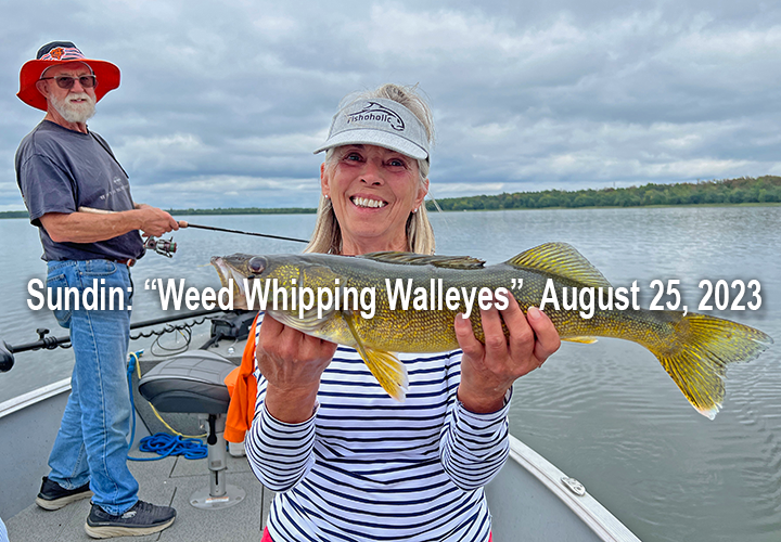image links to fishing report by Jeff Sundin