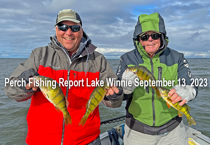 image links to lake winnie fishing report by Jeff Sundin 