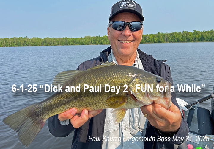 image links to fishing report from the Grand Rapids Minnesota area
