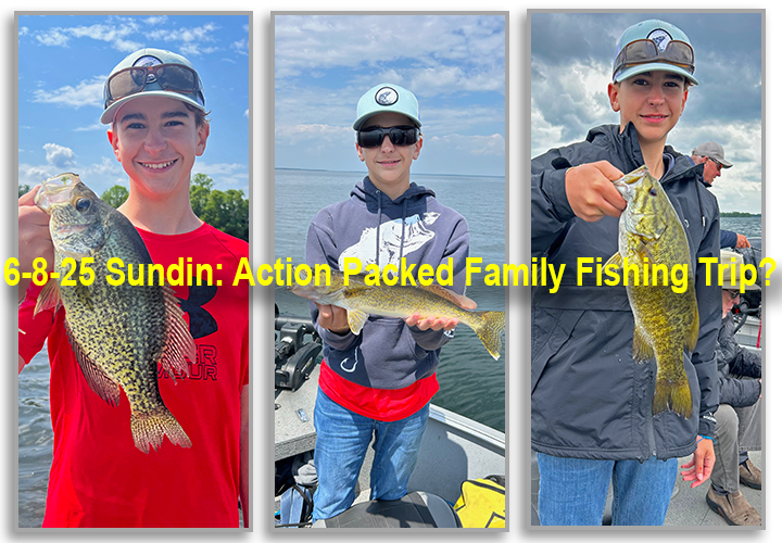 image links to fishing report by Jeff Sundin 