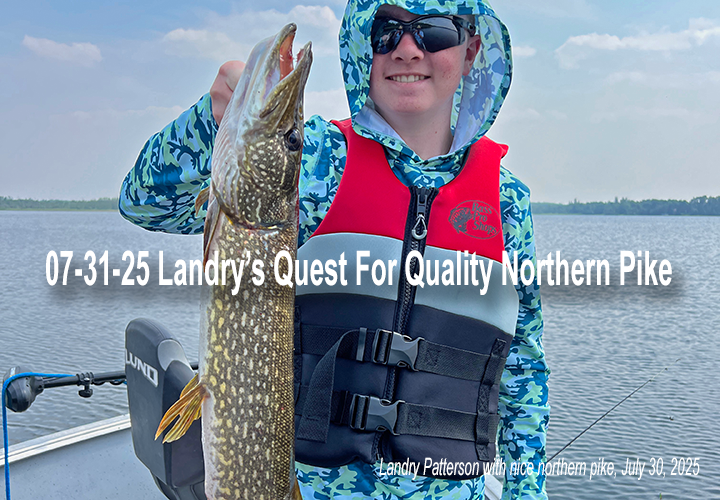 image links to fishing report by Jeff Sundin 