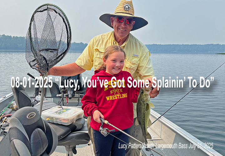 image links to bass fishing report from the Grand Rapids area