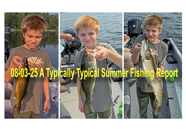 image links to fishing report from the Grand Rapids Minnesota Area