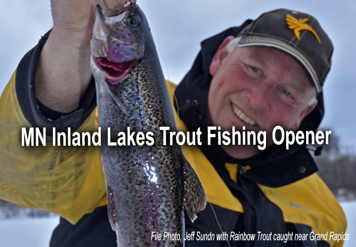 image links to fishing article about Minnesota inland lakes trout fishing opener