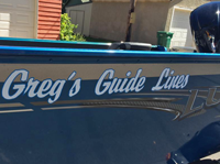 image of greg clusiau's lund boat