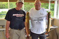 image of jeff sundin and mike nolan with nice pike