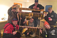 image of Crappies caught on lake of the woods