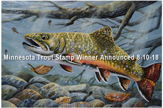 image of trout stamp