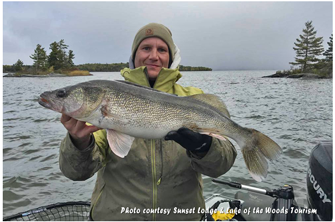 image links to lake of the woods fishing report