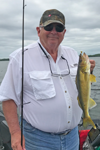 image of Jim Seeley with nice walleye