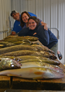 image of enger family with fish catch