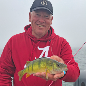 image of jeff sundin with nice perch