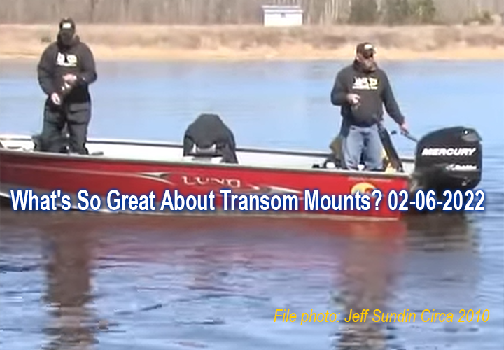 image links to video demostrating the slipping technique to control boat position in river current. 