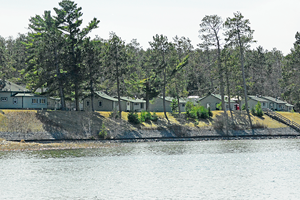 image of the Pines Resort on Lake Winnie