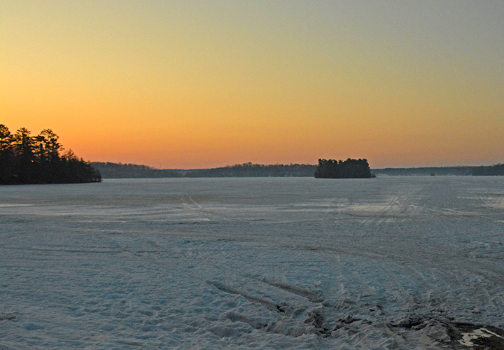 image of Pokegama Lake near Grand Rapids Minnesota 