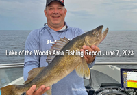 image of man with large walleye 