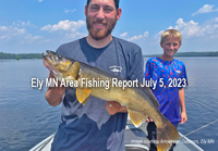image of man holding large walleye 