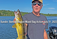 image links to Bemidji Area Fishing Report 