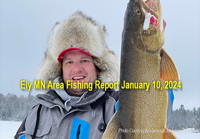 image links to fising report from arrowhead outdoors in Ely Minnesota