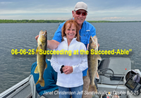 image of Marty Christensen with nice crappie caught near Grand Rapids
