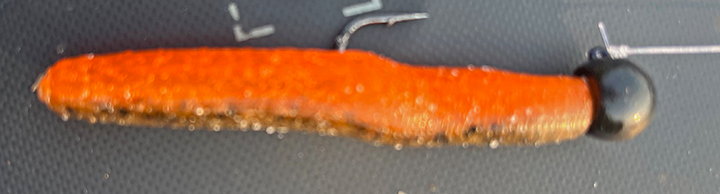 image of ned rig used for catching smallmouth bass