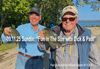 image links to crappie fishing report by Jeff Sundin 