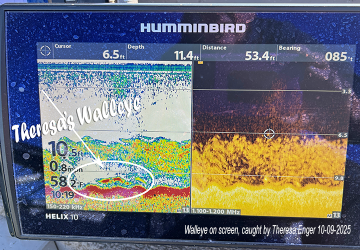 image links to fishing report from the Bemidji Minnesota area by Jeff Sundin 