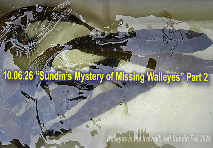 image links to fishing article by Jeff Sundin about locating and catch walleyes on Lake Winnibigoshish