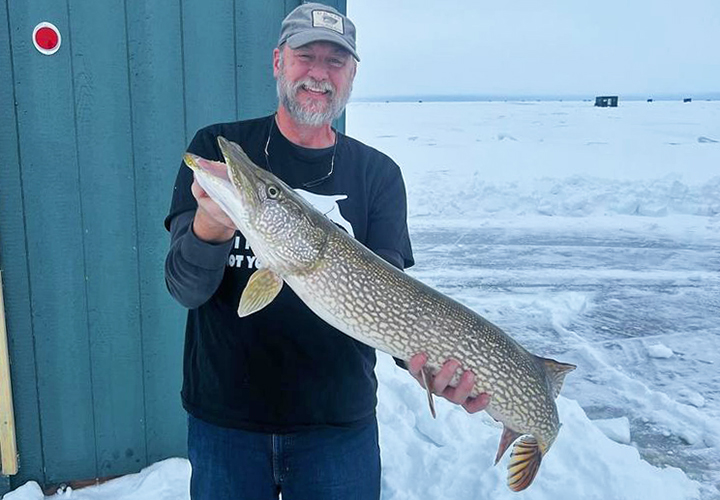 Hello! I'm going to be targeting brook trout through the ice in a